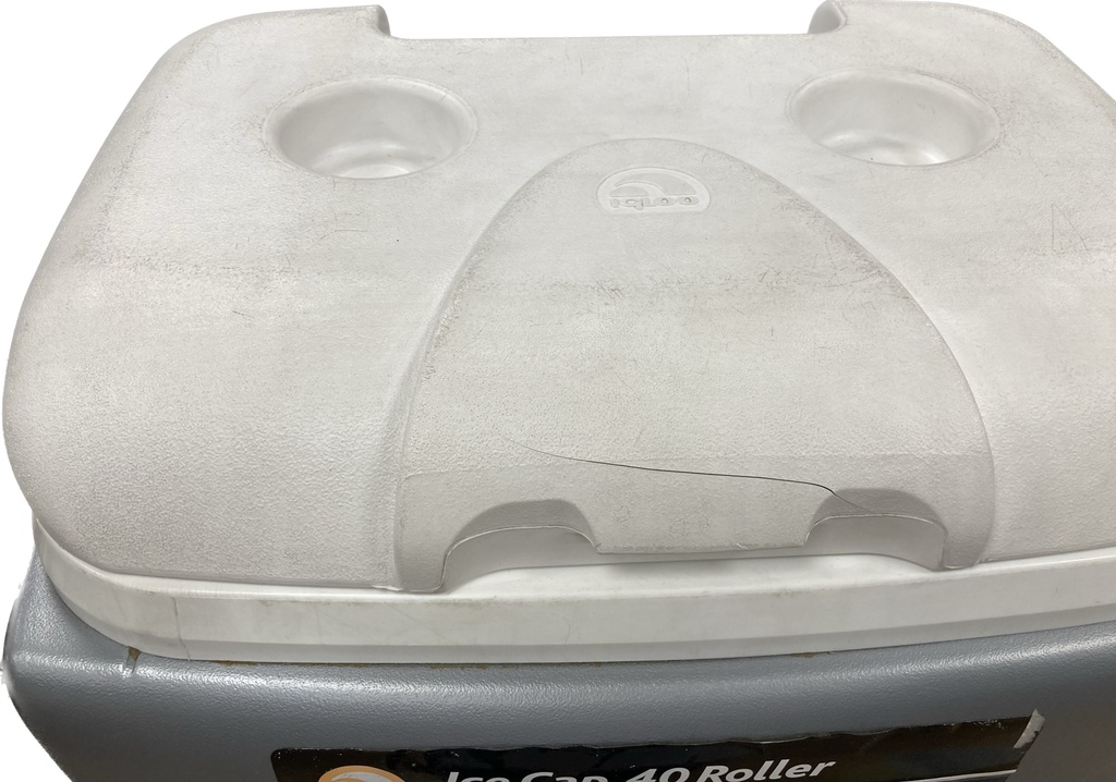 Conservadora C/ruedas Igloo Ice Cap 40qt 38l Usa Con Detalle