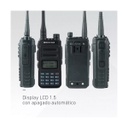 Handy Radio Walkie Talkie Newvision Bibanda 8w Vhf Uhf