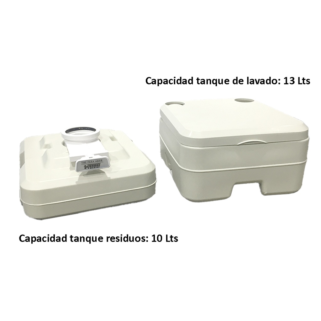 Inodoro Químico Portátil Torque Marine 10lts