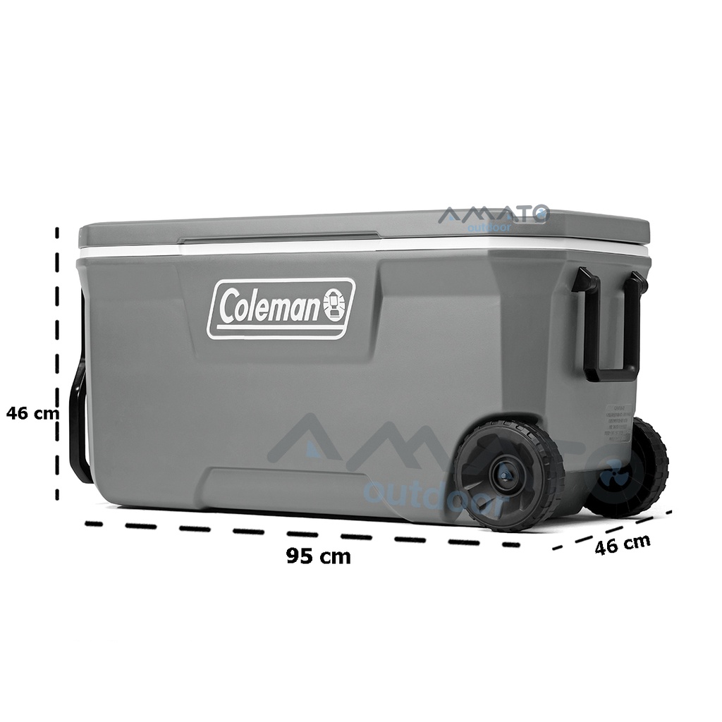 Conservadora Coleman Chest 100 Qt Con Ruedas