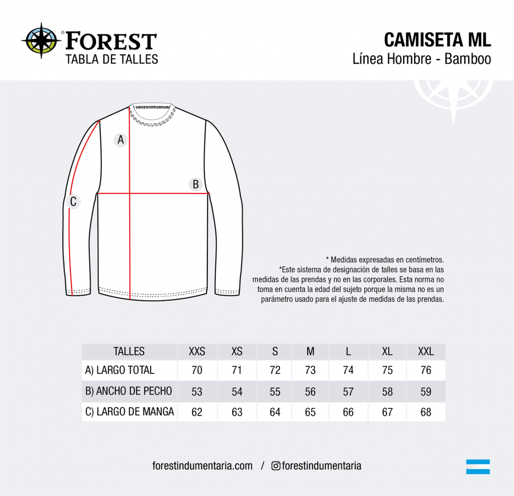 CAMISETA TERMICA FOREST LEATHER BAMBOO BLANCO L