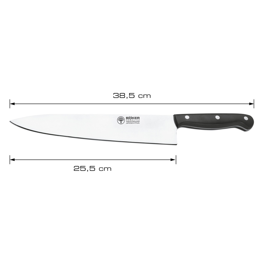 Cuchillo Cocinero Boker Arbolito 25 Cm Acero Inox Chef