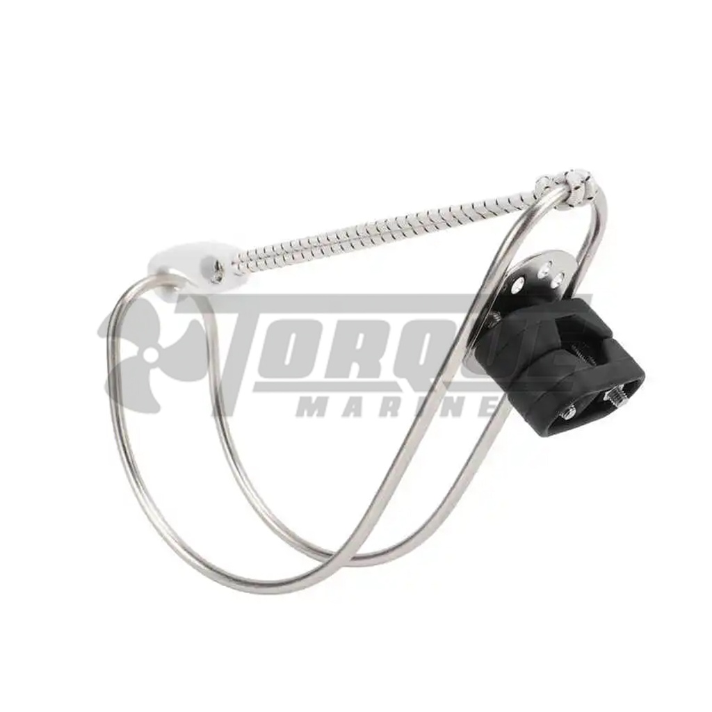 Soporte Para Salvavidas Circular De Acero Inoxidable Nautica