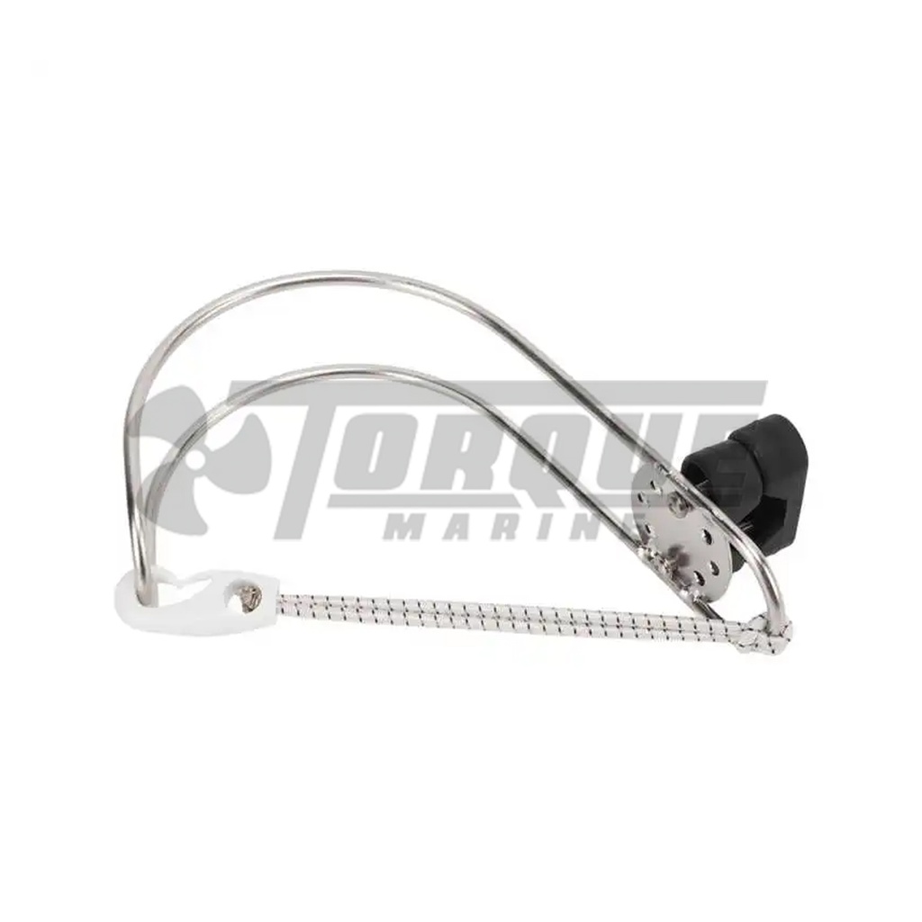 Soporte Para Salvavidas Circular De Acero Inoxidable Nautica