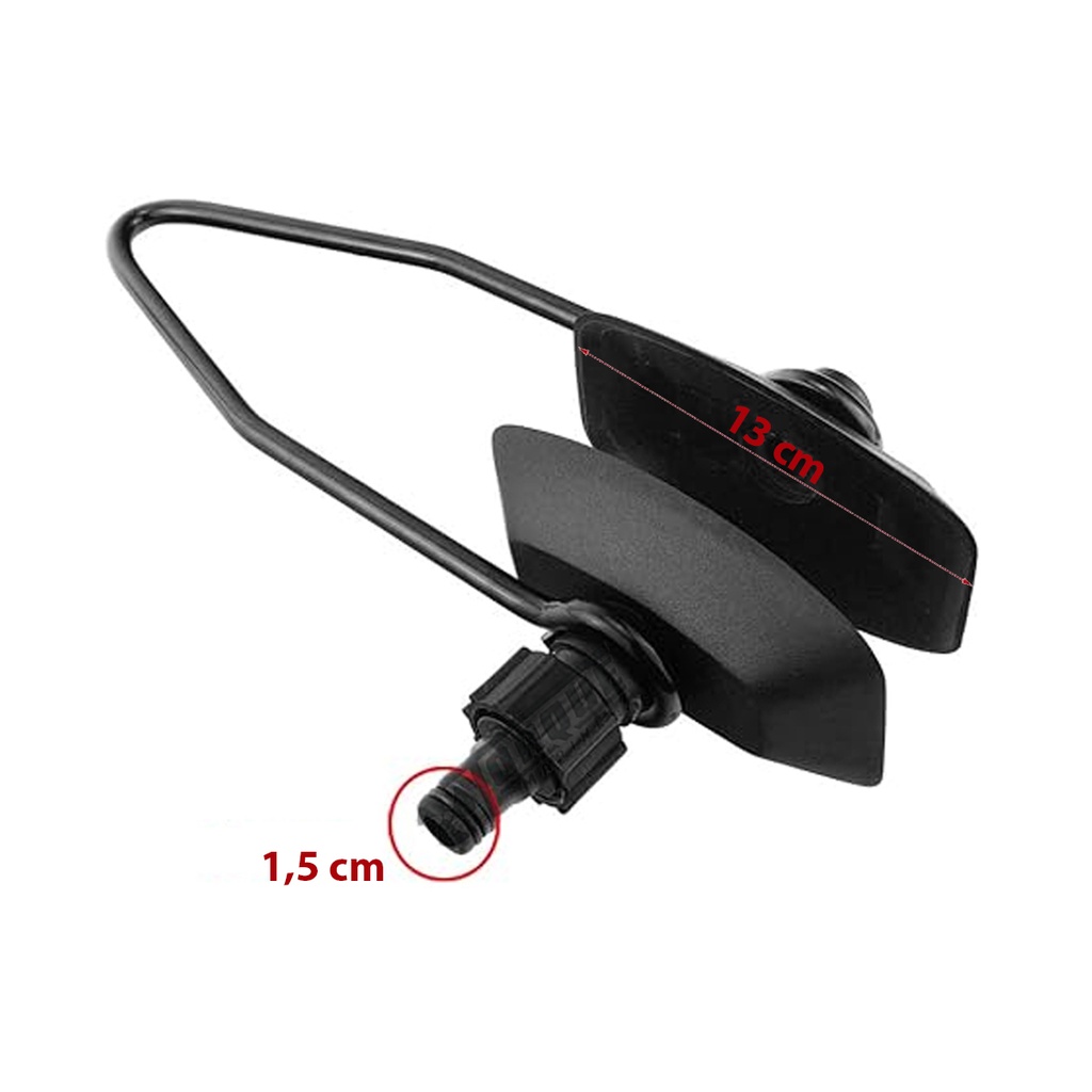Orejera Lava Motor Rectangular Para Motor Fuera De Borda