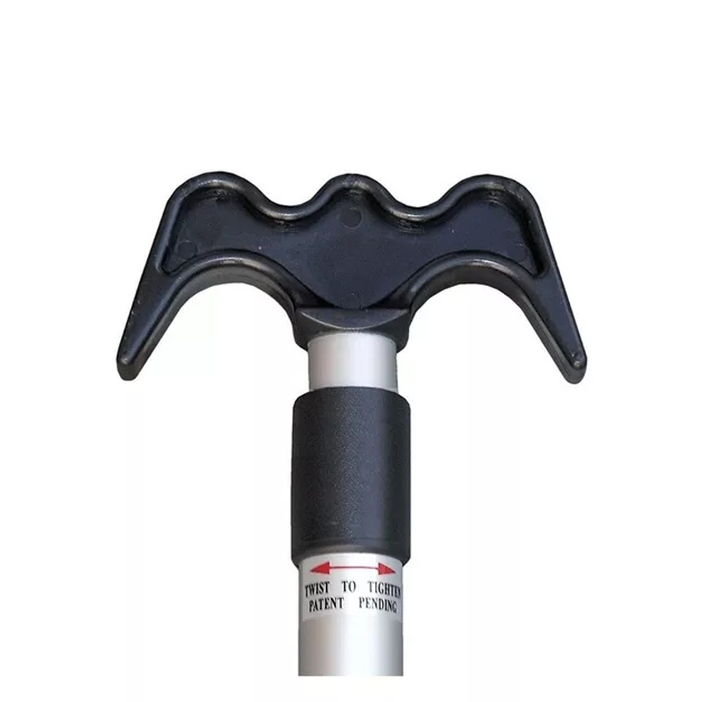 PALA BICHERO PLASTICO/ALUMINIO TELESCOPICA 1.20MTS A 1.80MTS TW