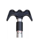 PALA BICHERO PLASTICO/ALUMINIO TELESCOPICA 1.20MTS A 1.80MTS TW
