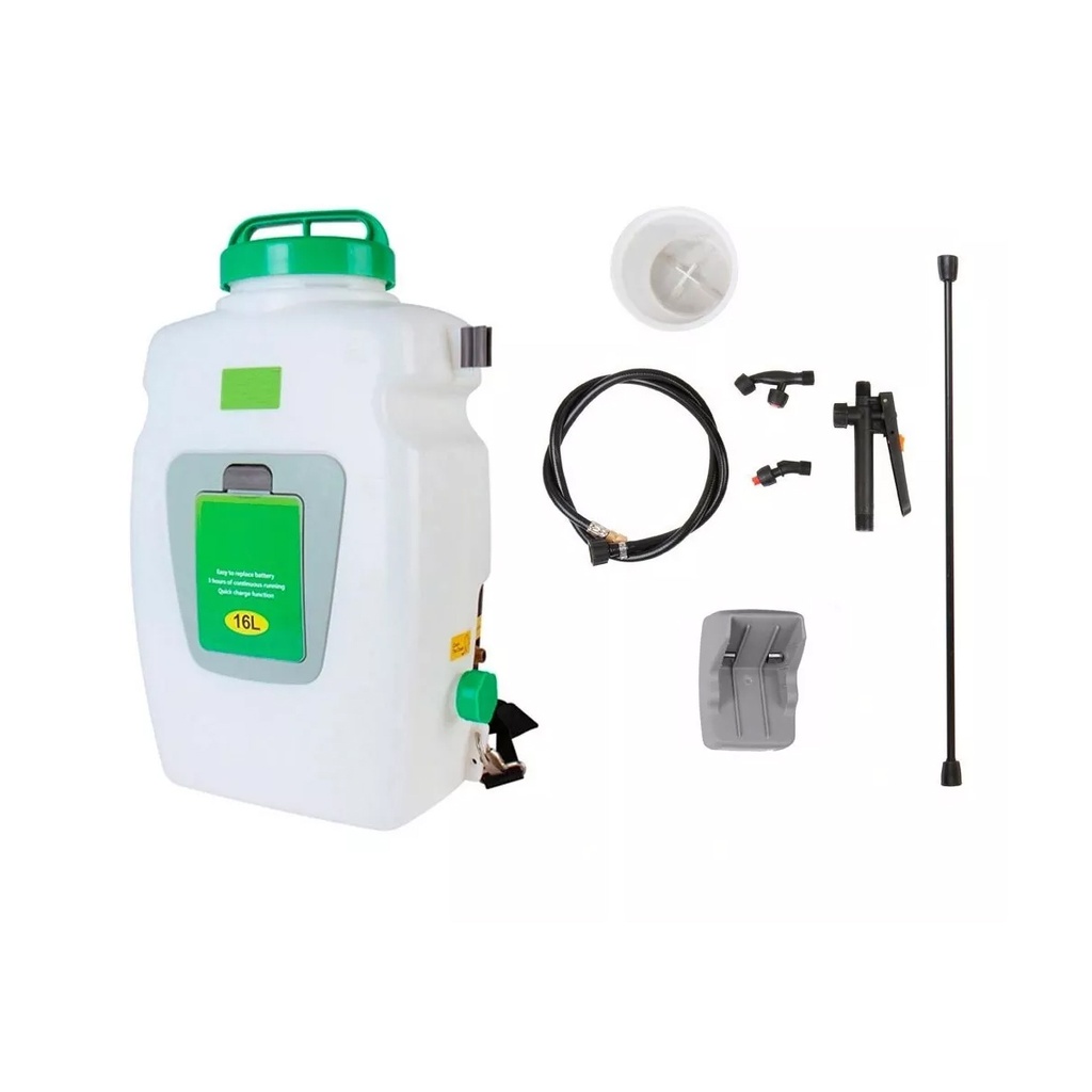 Pulverizador Uso Interior Desinfeccion 12v Mochila 16l