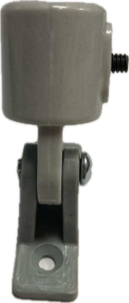 Base para capota de 22mm de polipropileno gris