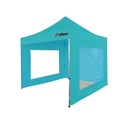 Gazebo Plegable Outdoors 3x3 Aluminio Con Techo Y 3 Paredes 
