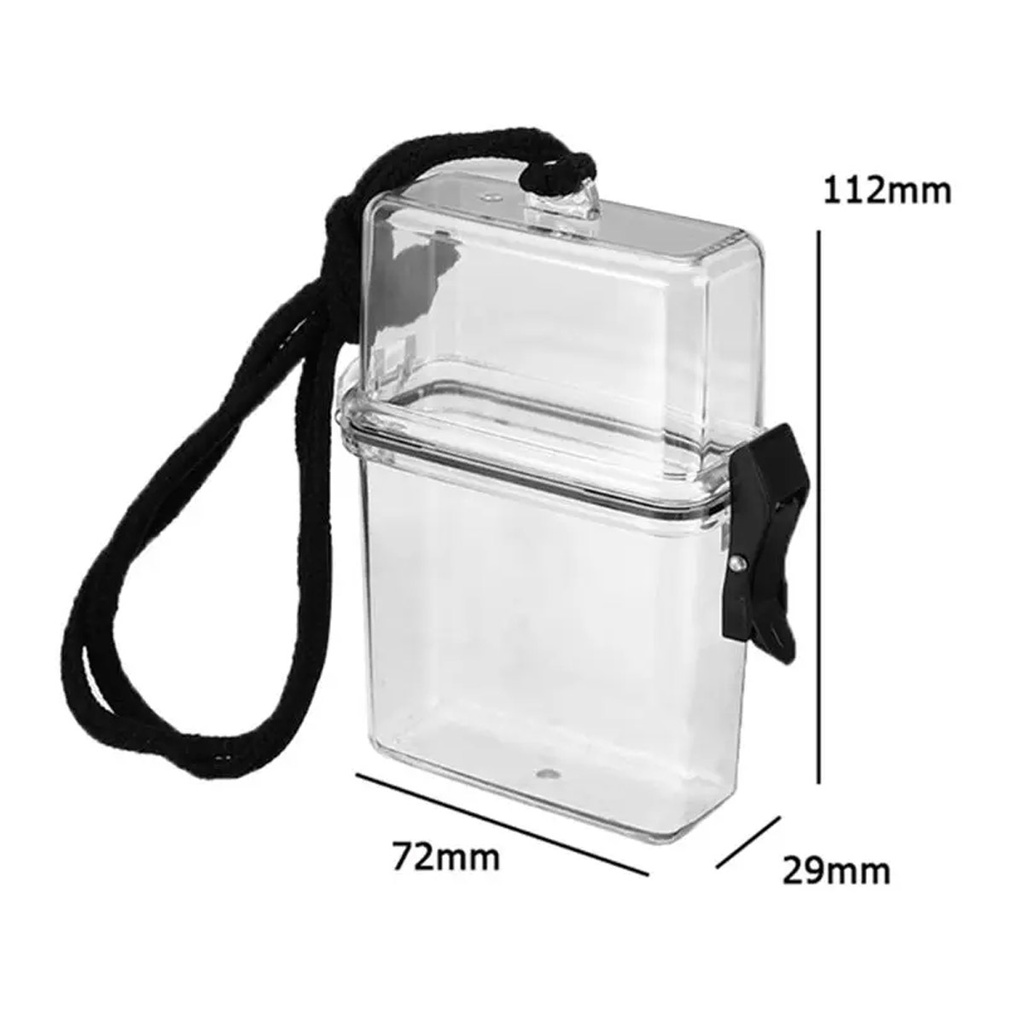 Estuche Caja Estanco Impermeable Tarjetas Documentos