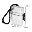 Estuche Caja Estanco Impermeable Tarjetas Documentos