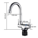 Canilla Frio Calor Para Motorhome Lancha Rv Camper 360°