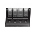 Tablero Náutico 4 Teclas Led 12v 25a P/embarcaciones