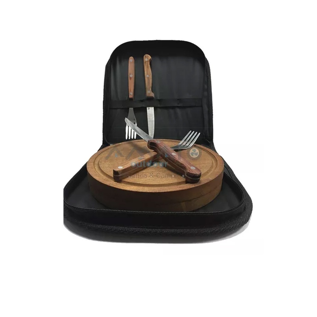 Set Asado Trento Asador Para 2 Personas