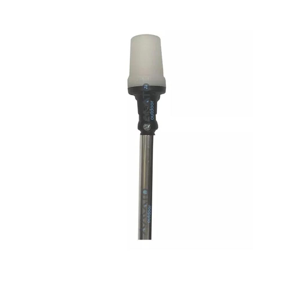 Luz Mástil Desmontable Con Base Cabeza Articulada 