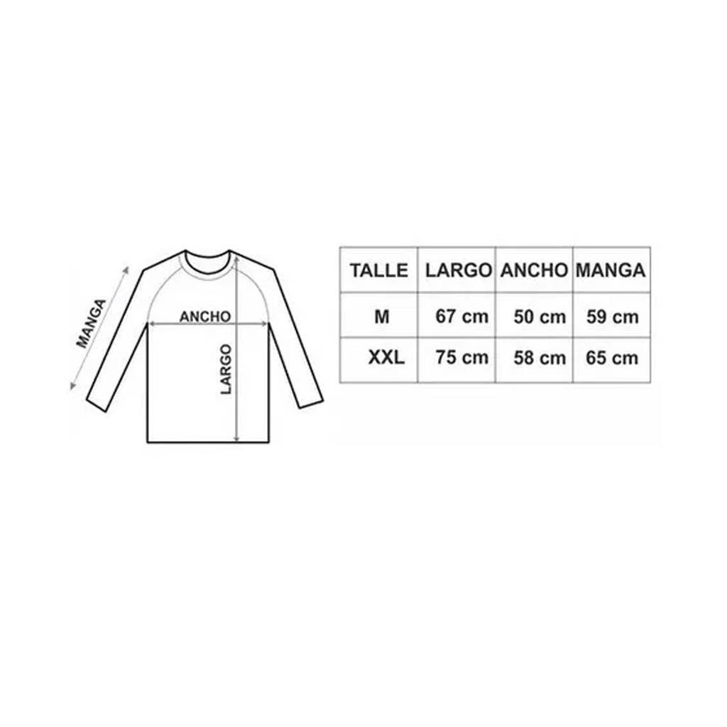 Conjunto Térmico Primera Piel ColonyXXL (NEGRO)
