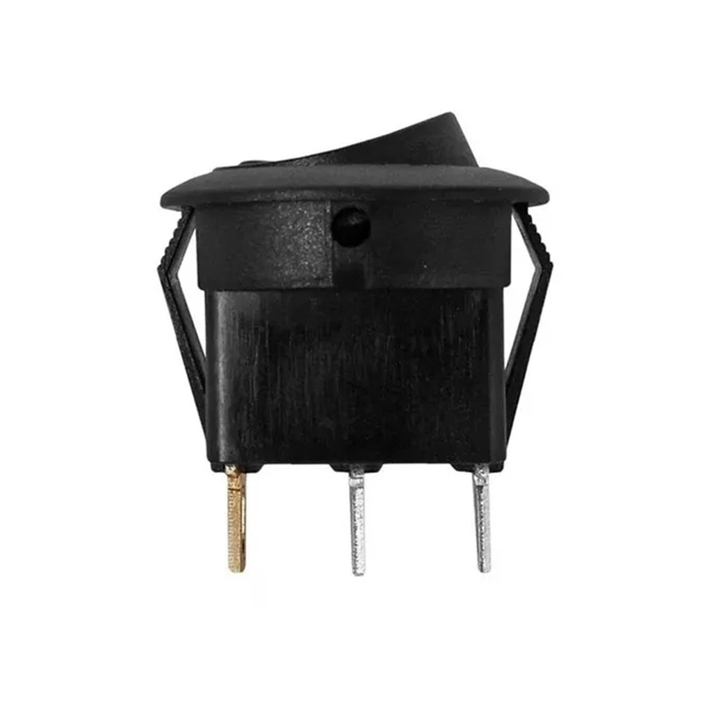 Tecla Redonda On/off Con Led - 12v Switch X3
