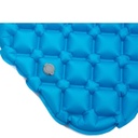 Colchoneta Inflable Aislante Ultralight Con Almohada Y Bolso Azul