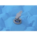 Colchoneta Inflable Aislante Ultralight Con Almohada Y Bolso Azul