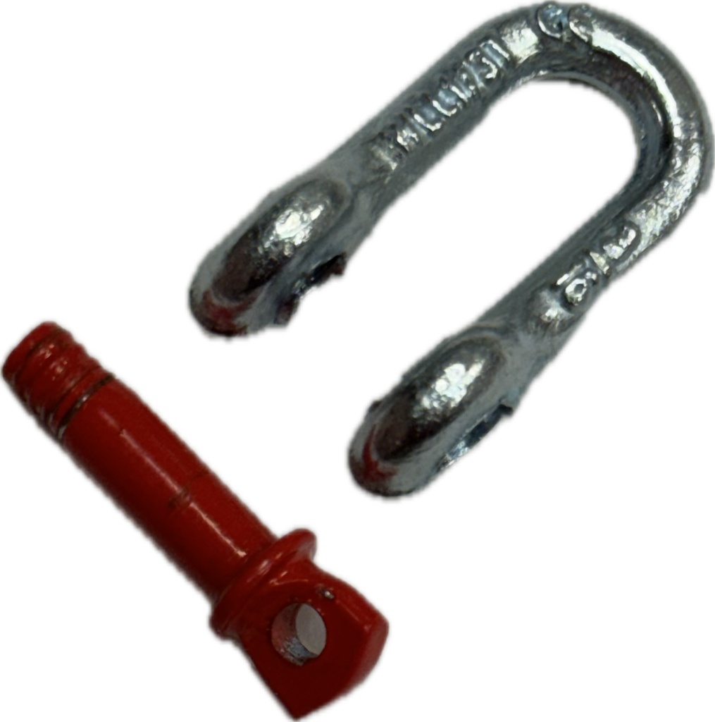 GRILLETE RECTO 5/16" GALVANIZADO