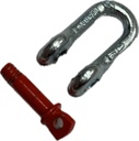 GRILLETE RECTO 5/16" GALVANIZADO