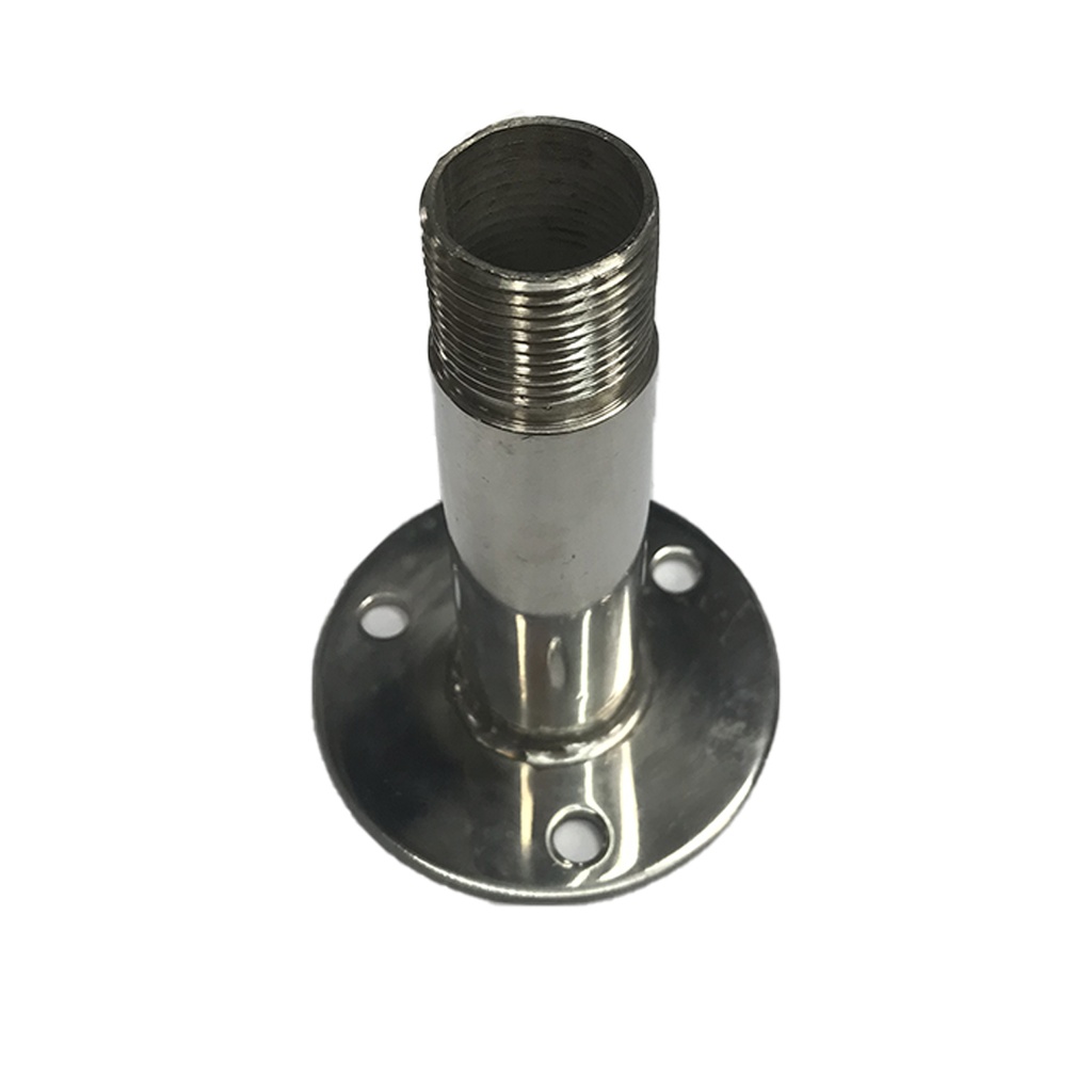Base De Antena Vhf/tv Fija Acero Inoxidable