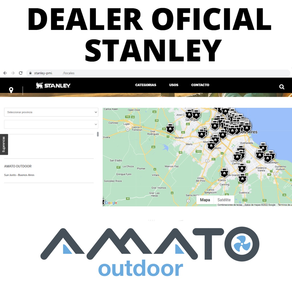 Termo Stanley 1 Litro Clasico Con Manija Mod. 2020 Original
