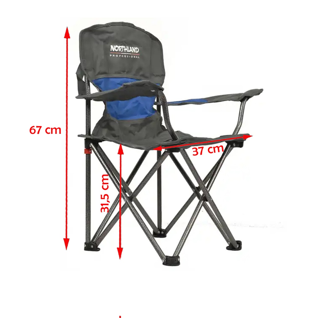 Silla Sillon Plegable Camping Playa KIDS -BLUE-