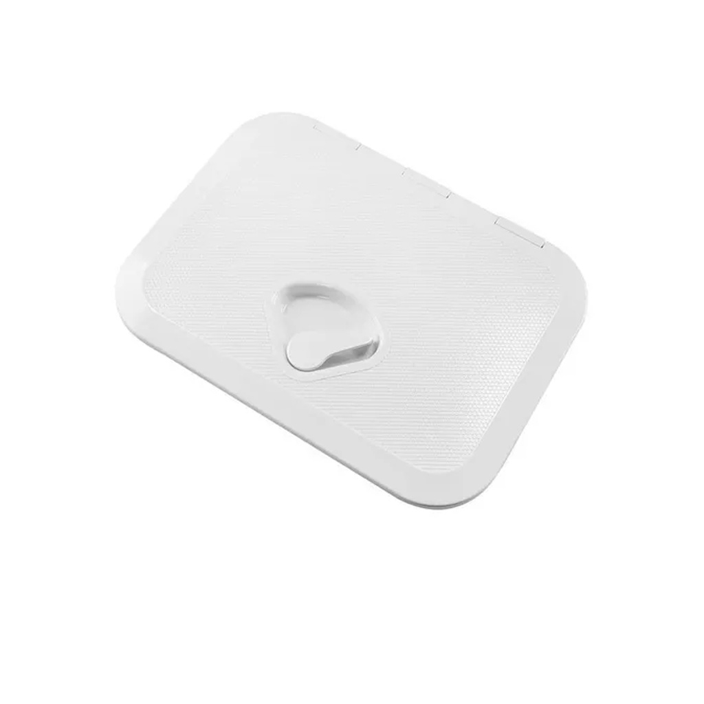 Tapa Estanco Plástica Con Manija Ext. 270x375mm Para Lancha