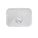 Tapa Estanco Plástica Con Manija Ext. 270x375mm Para Lancha