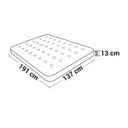Colchon Inflable 2 Plazas Bamboo 191x137x13 Cm