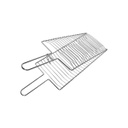 Parrilla Para Pescado Cromada Spinit Con Funda 60x25