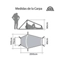 Carpa Doite Zolo Especial Duraluminio 5000 Mm