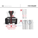 Chaleco Salvavidas Aquafloat Ski Moto De Agua 4 Cinturones Talle 16