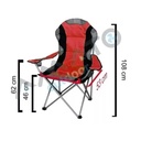 Sillon Director Plegable Reforzado Azul