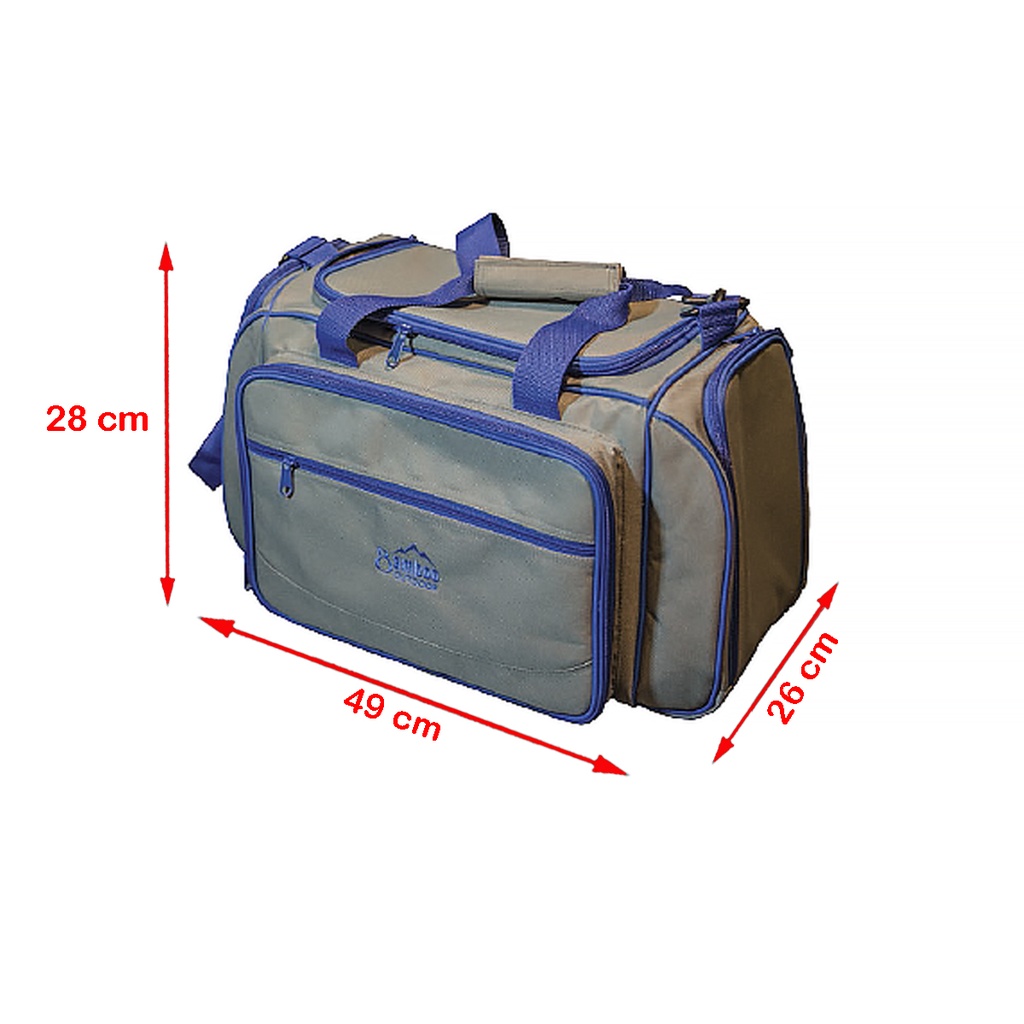 BOLSO BAMBOO P/PICNIC 4 PERSONAS