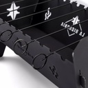 Brochetera Pinchos Leña O Carbon Desmontable
