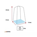 Inodoro Químico 20L + Carpa Ntk + 4 Disgregantes