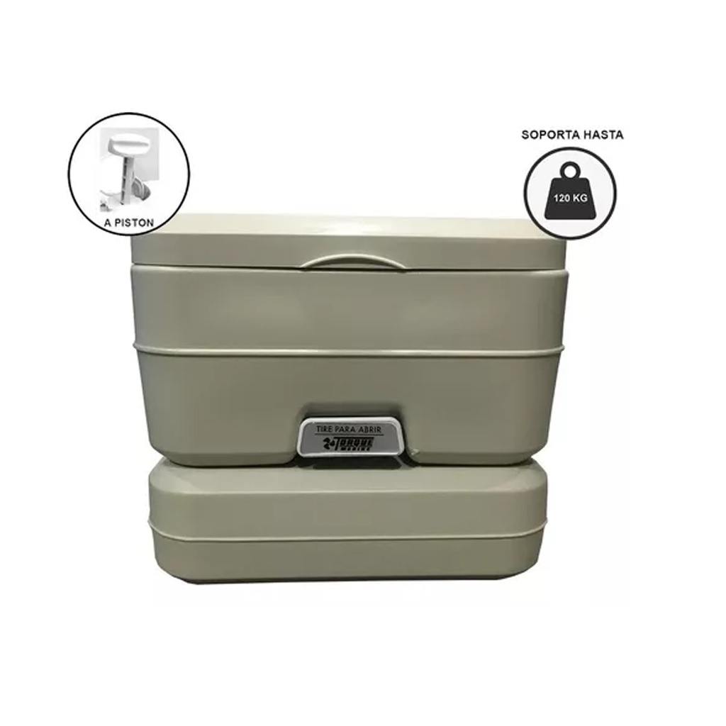 Carpa Baño Cambiador Vestidor C Inodoro Quimico 10l+ Liquido