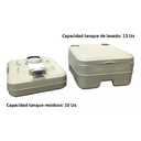 Carpa Baño Cambiador Vestidor C Inodoro Quimico 10l+ Liquido