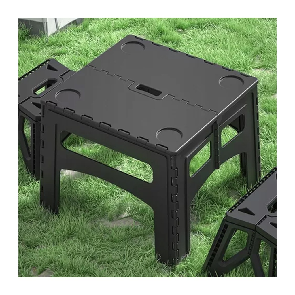Mesa Plegable Camping Plástico Portatil Camping Con Bancos