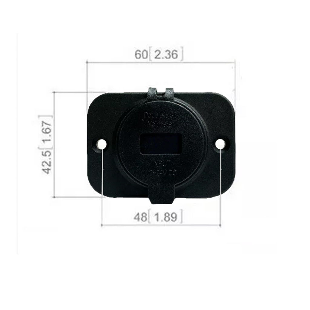 Cargador Toma Usb Doble 12v Motorhome Rv Lancha Auto