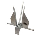 Ancla Compacta Danforth 3kg Galvanizada En Caliente Lancha