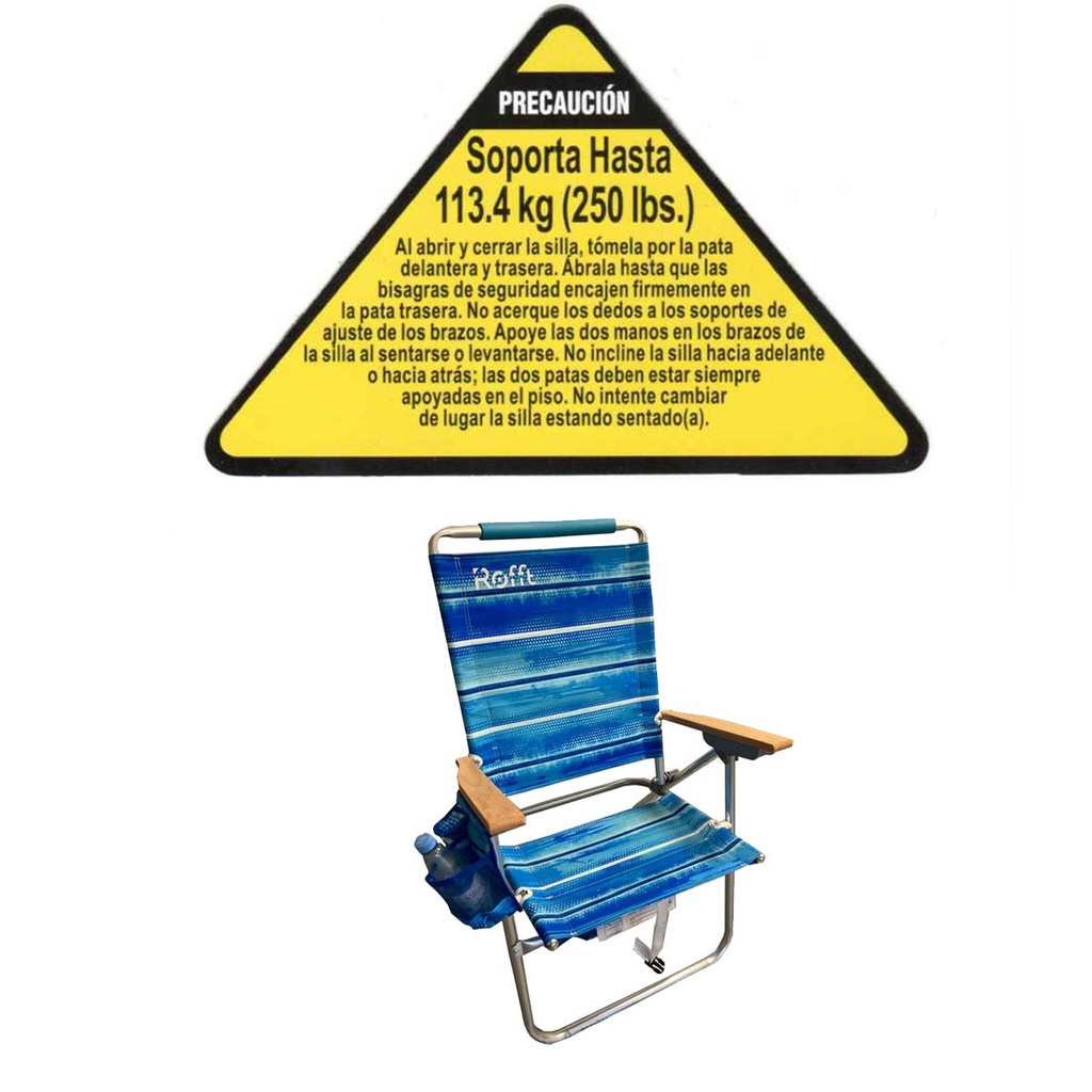 Reposera Sillon Playera Aluminio Reclinable Jardin 7 Posiciones