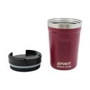VASO SPINIT TERMAL PLUS 380ML ROJO