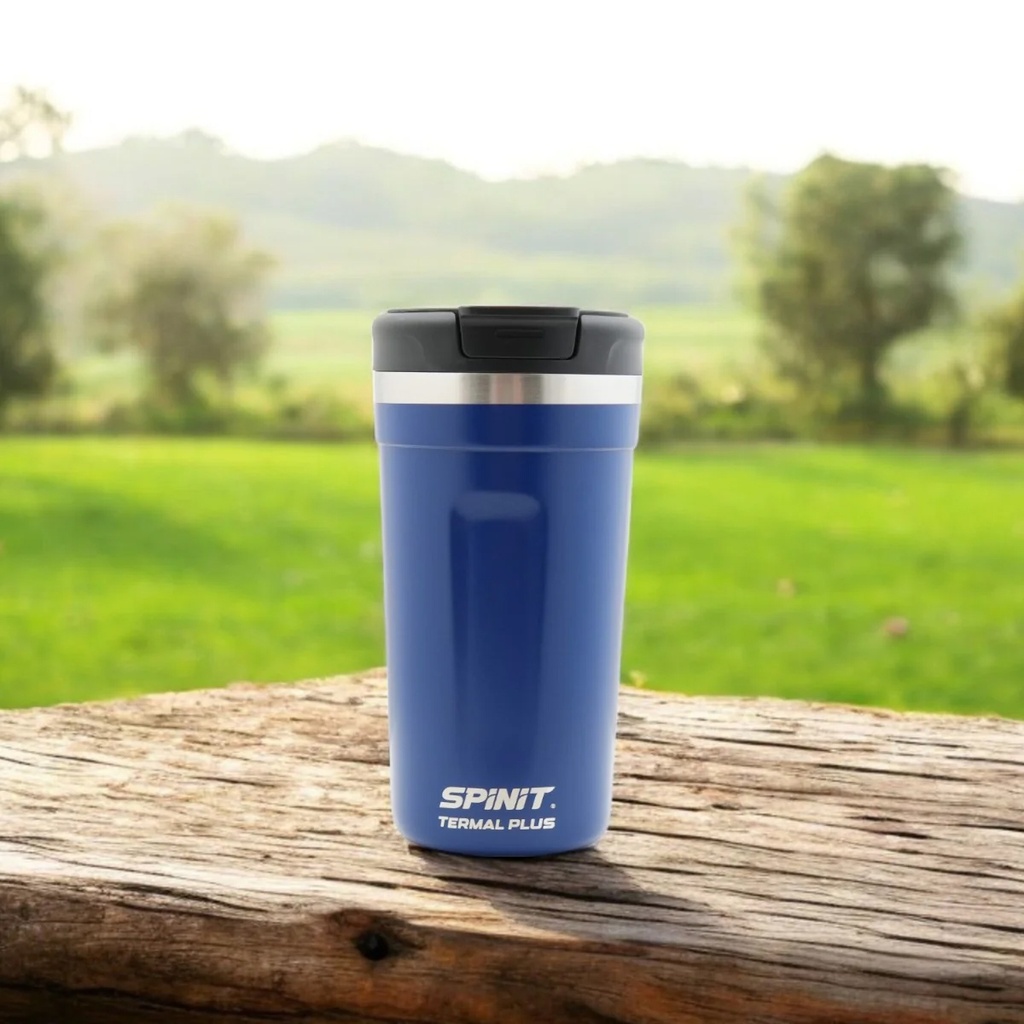 VASO SPINIT TERMAL PLUS 480ML AZUL 