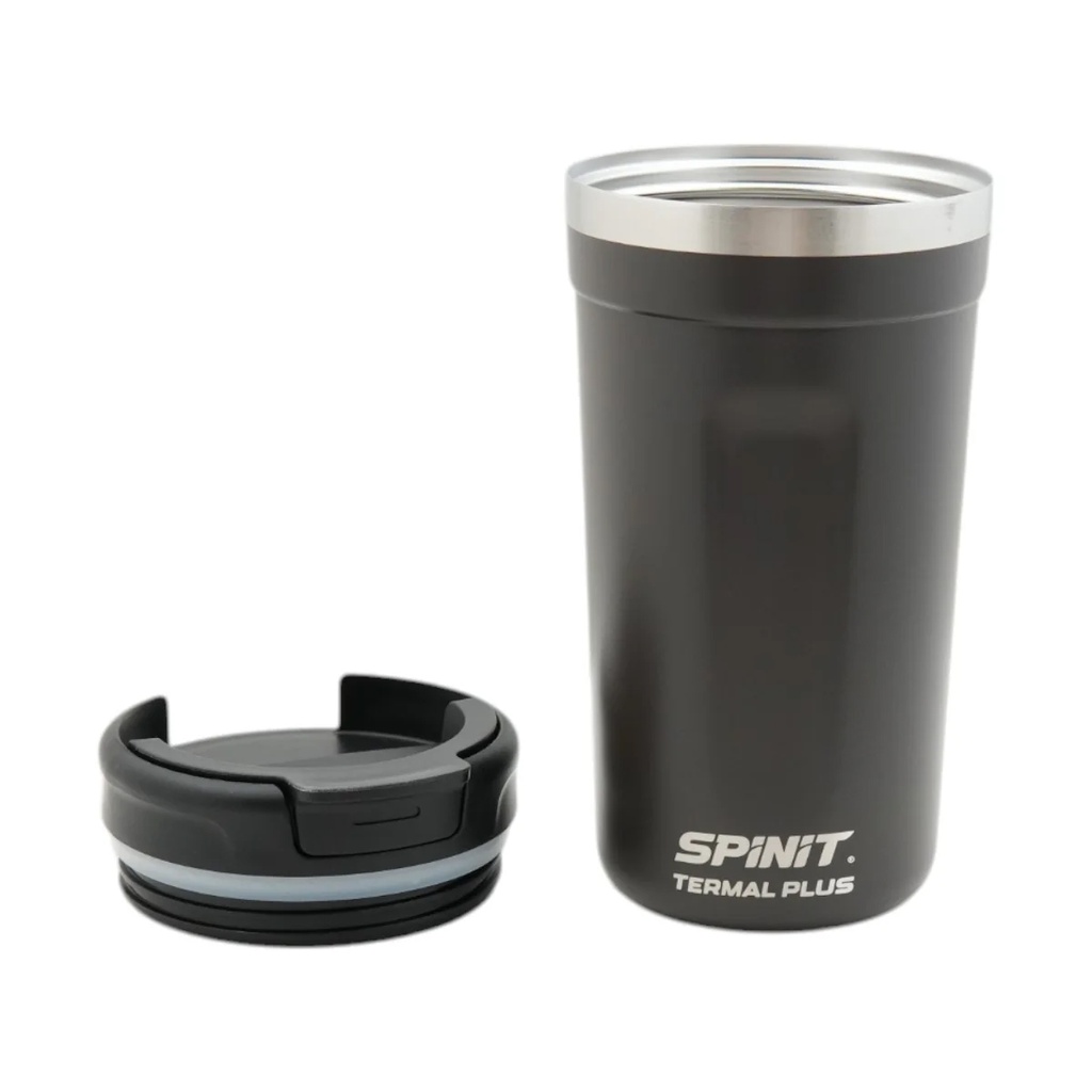 VASO SPINIT TERMAL PLUS 480ML NEGRO
