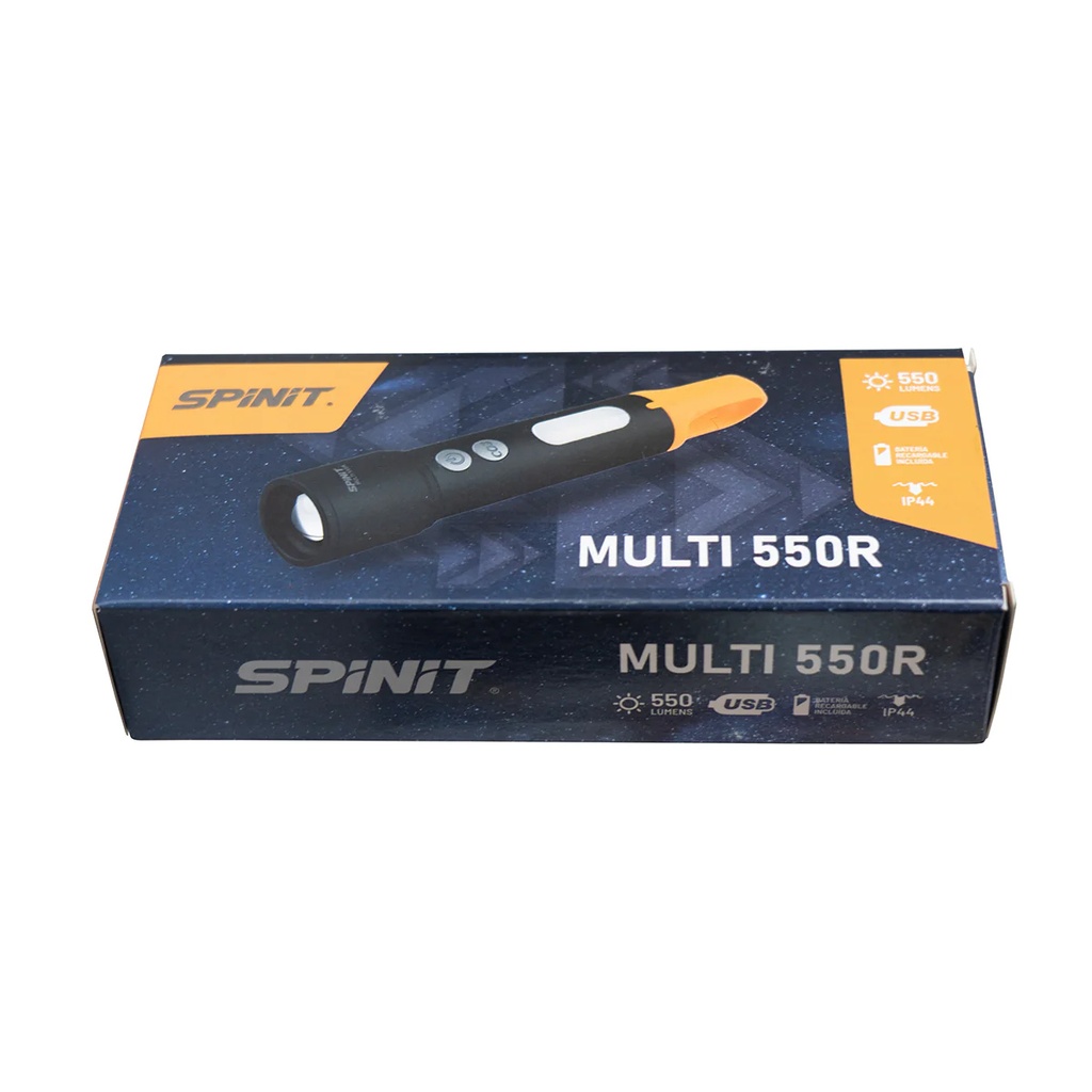 LINTERNA SPINIT MULTI 550R RECARGABLE