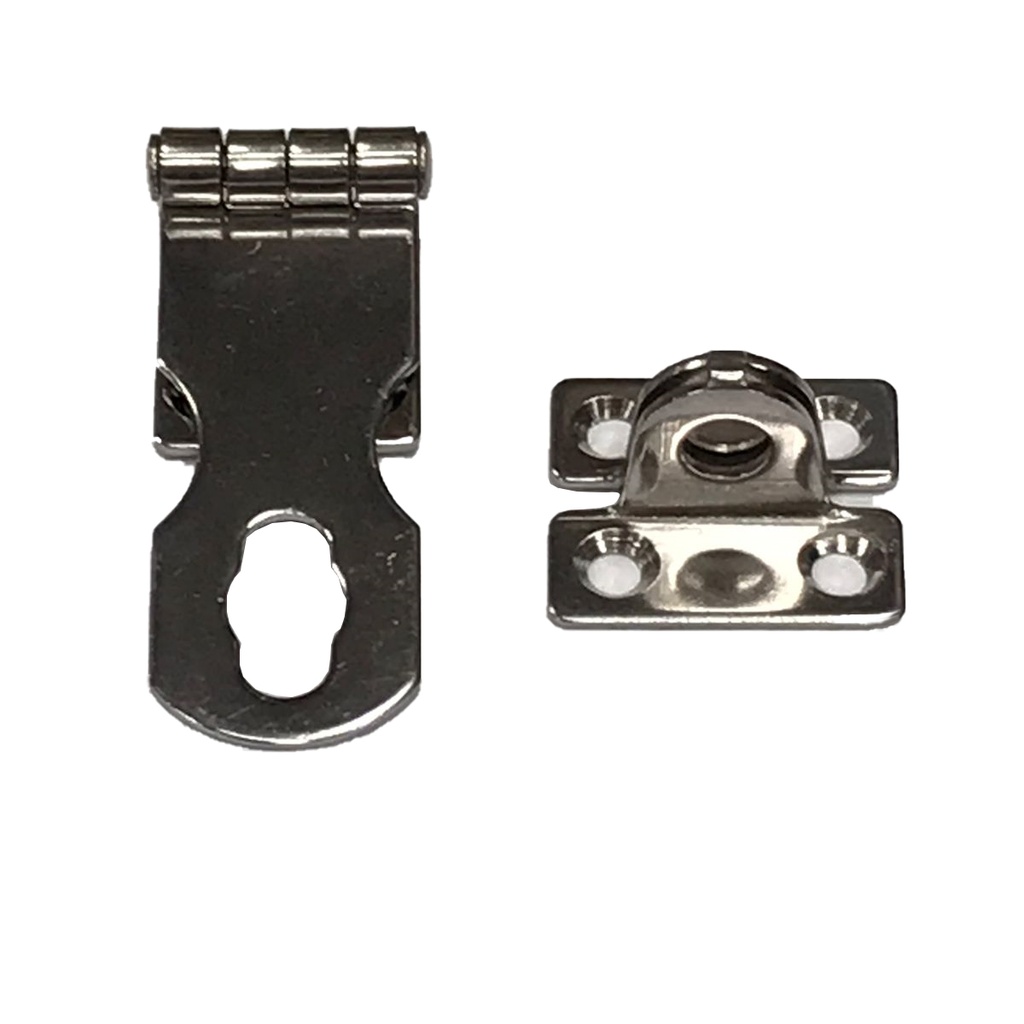 BISAGRA PORTA CANDADO FIJA INOX TW